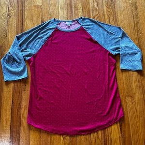 Lularoe 2x Randy t-shirt